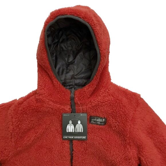 Eddie Bauer NWT Reversible Puffer Jacket Boys S (7/8) - Picture 8 of 12